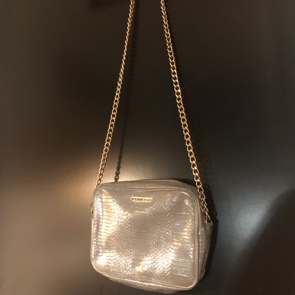 Silver Victotia's Secret Crossbody Purse - Picture 2 of 8